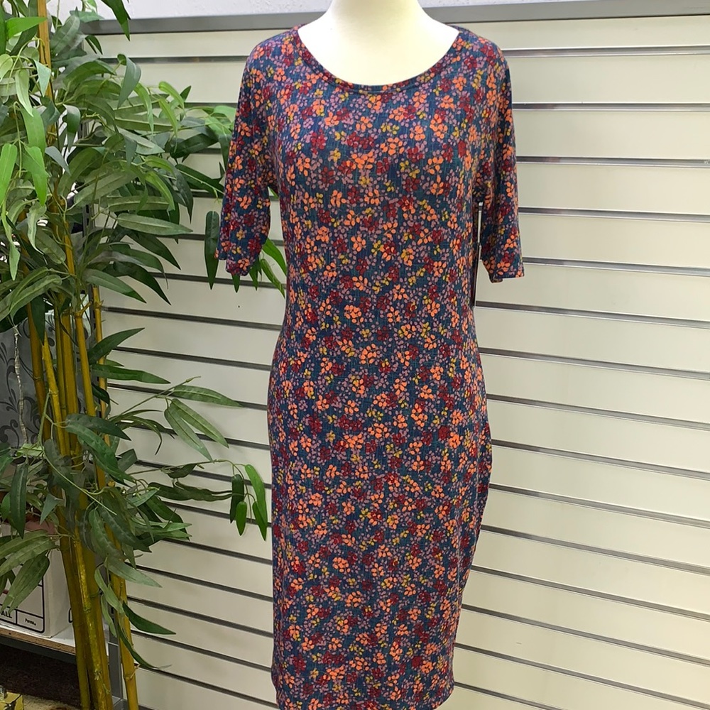 NWT LULaRoe Blue "Julia" dress